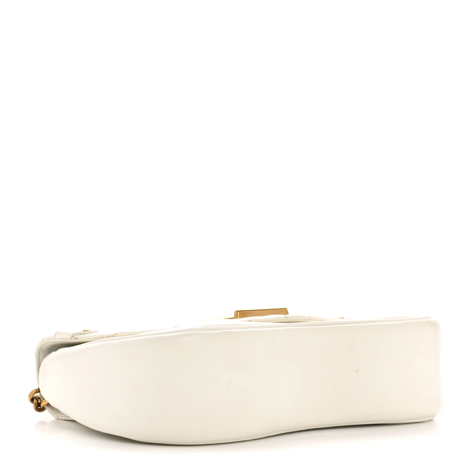 Calfskin New Wave Chain PM White - Image 4