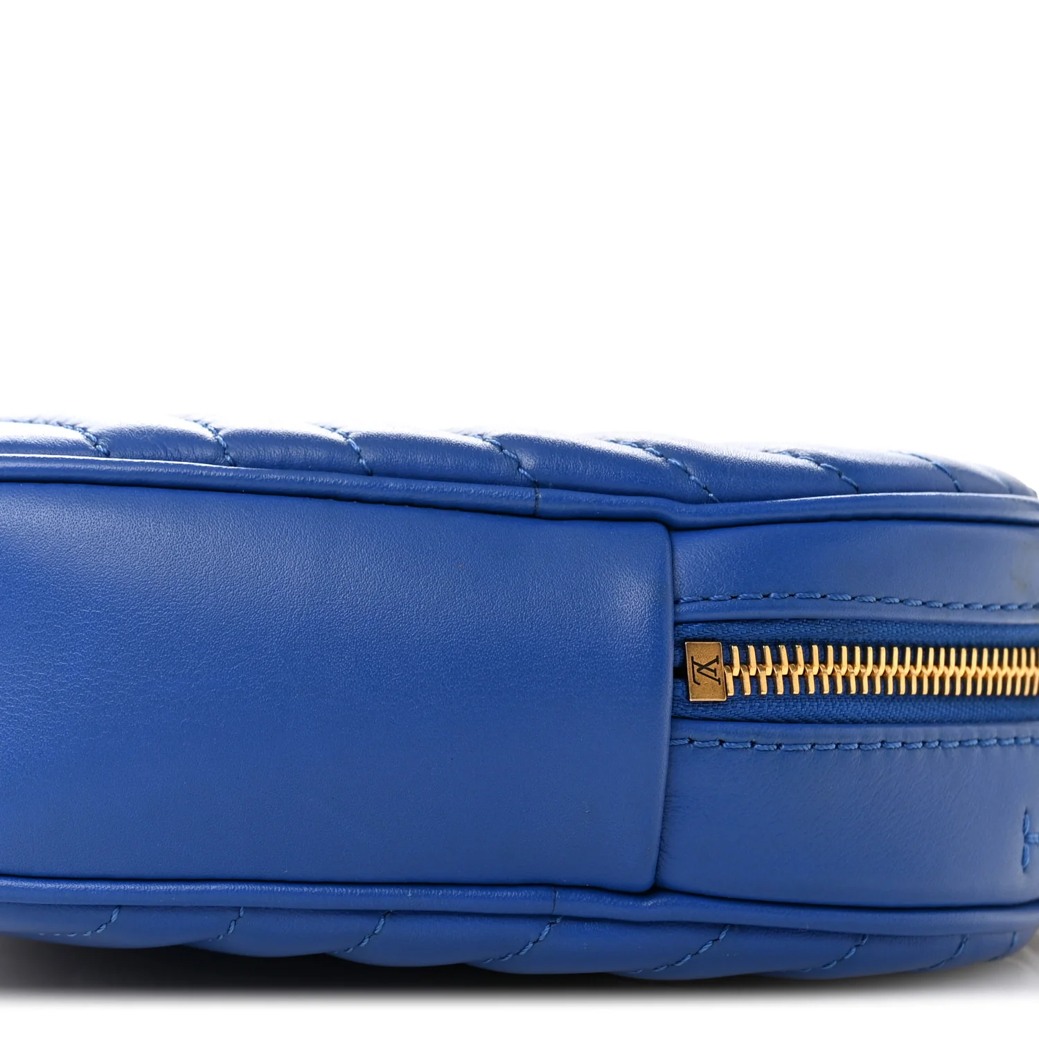 Calfskin New Wave Heart Bag Bleu Neon - Image 10