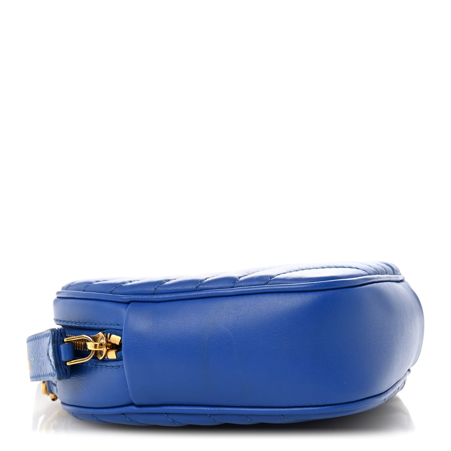 Calfskin New Wave Heart Bag Bleu Neon - Image 4