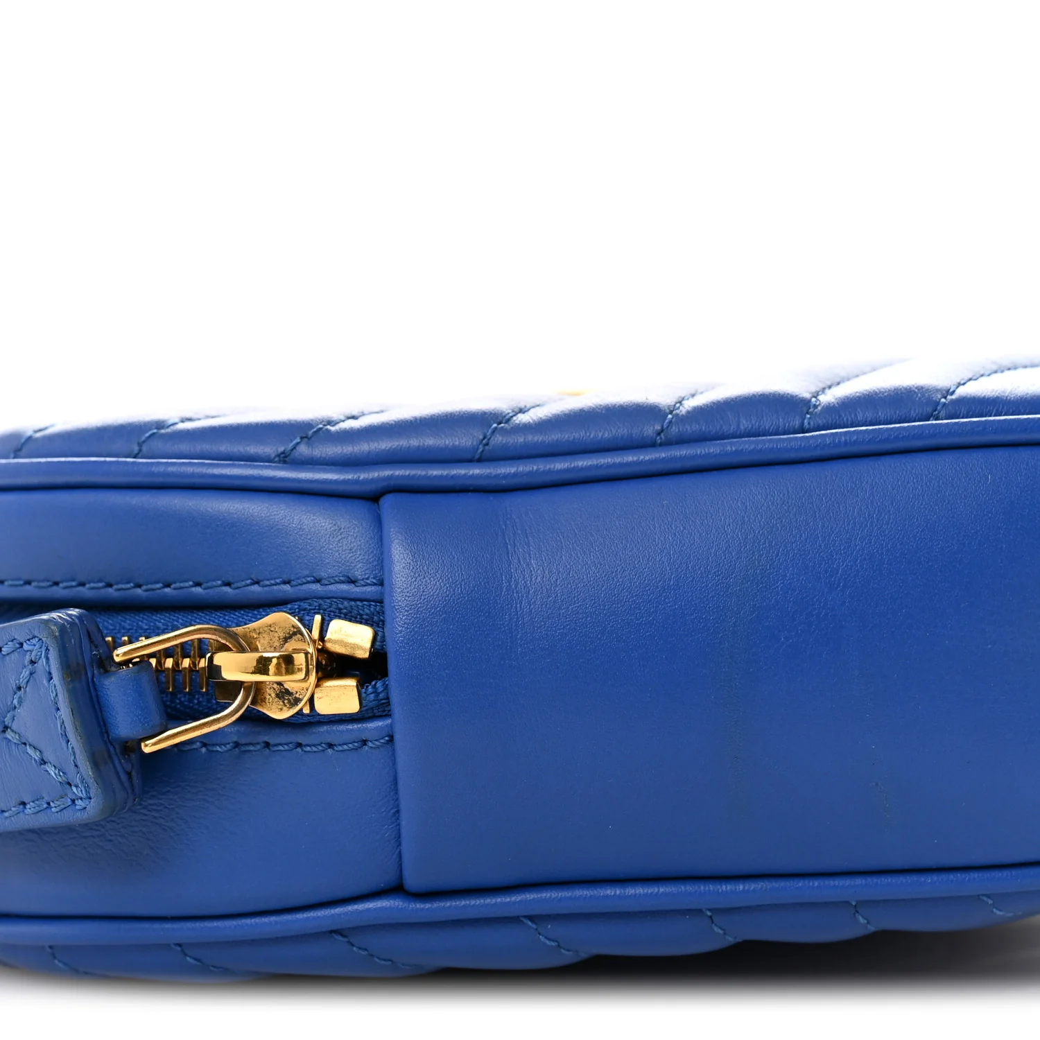 Calfskin New Wave Heart Bag Bleu Neon - Image 9