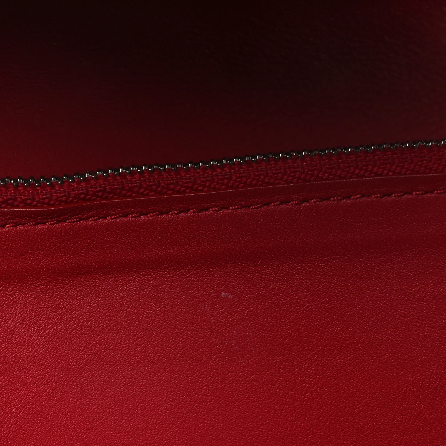Calfskin New Wave Long Wallet Rouge - Image 9