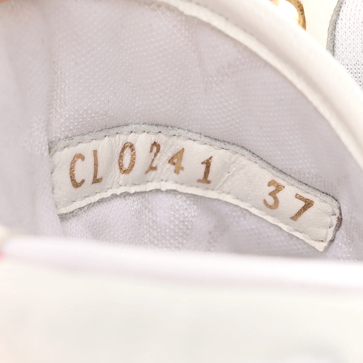 Calfskin Nylon Mesh Monogram Womens Boombox High Top Sneakers 37 Bleu Rose - Image 10