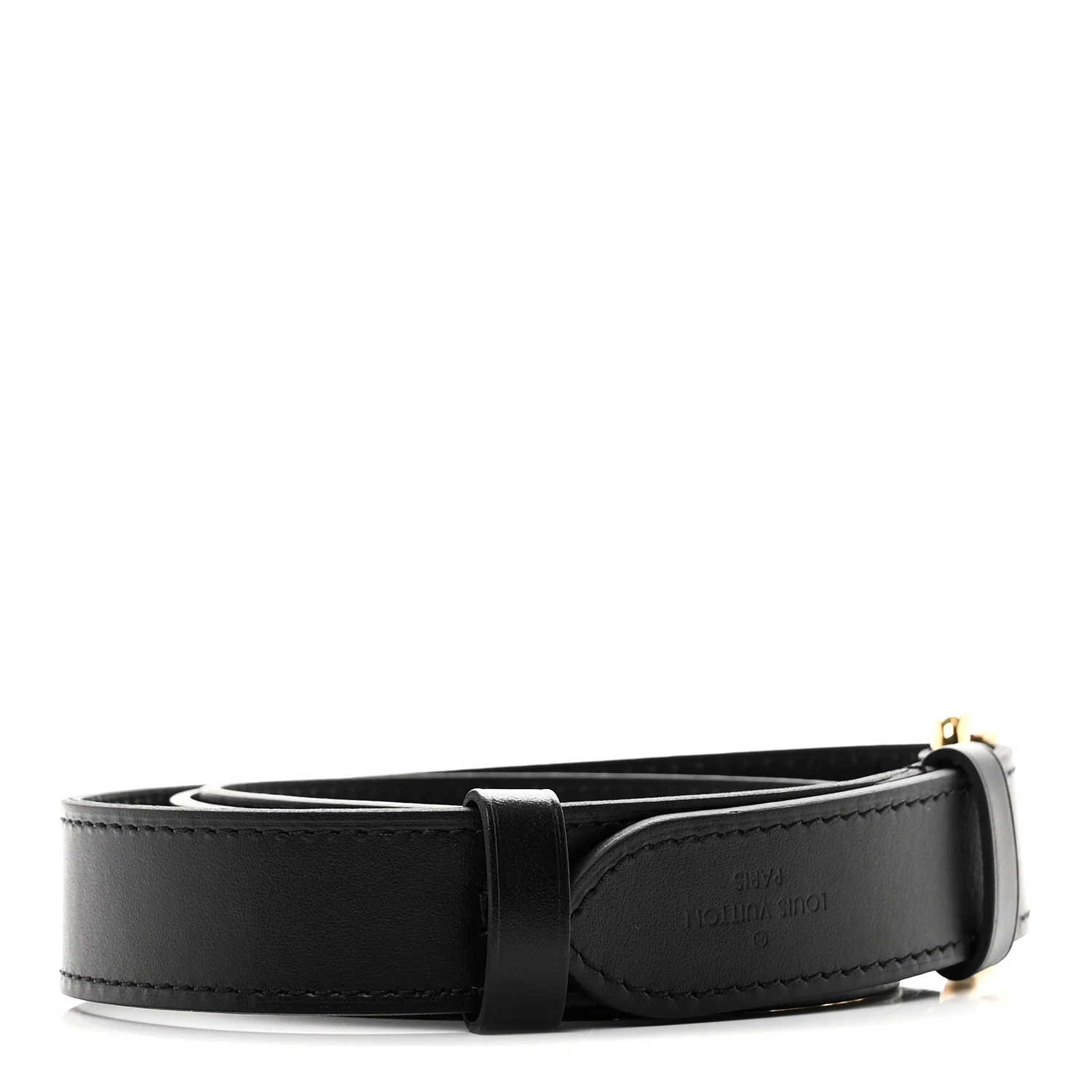 Calfskin Odeon PM Adjustable Shoulder Strap Black - Image 2