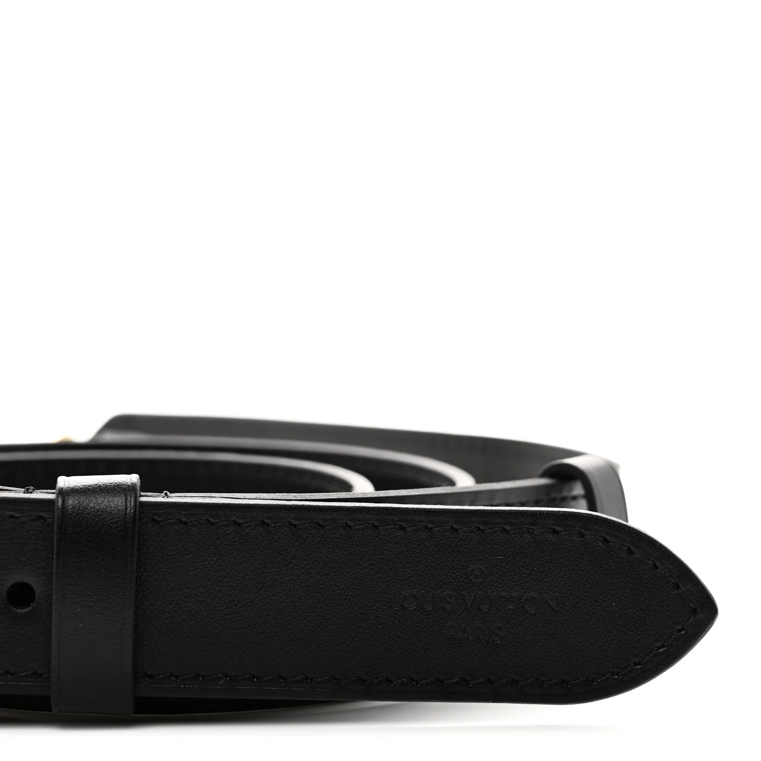 Calfskin Odeon PM Adjustable Shoulder Strap Black - Image 3