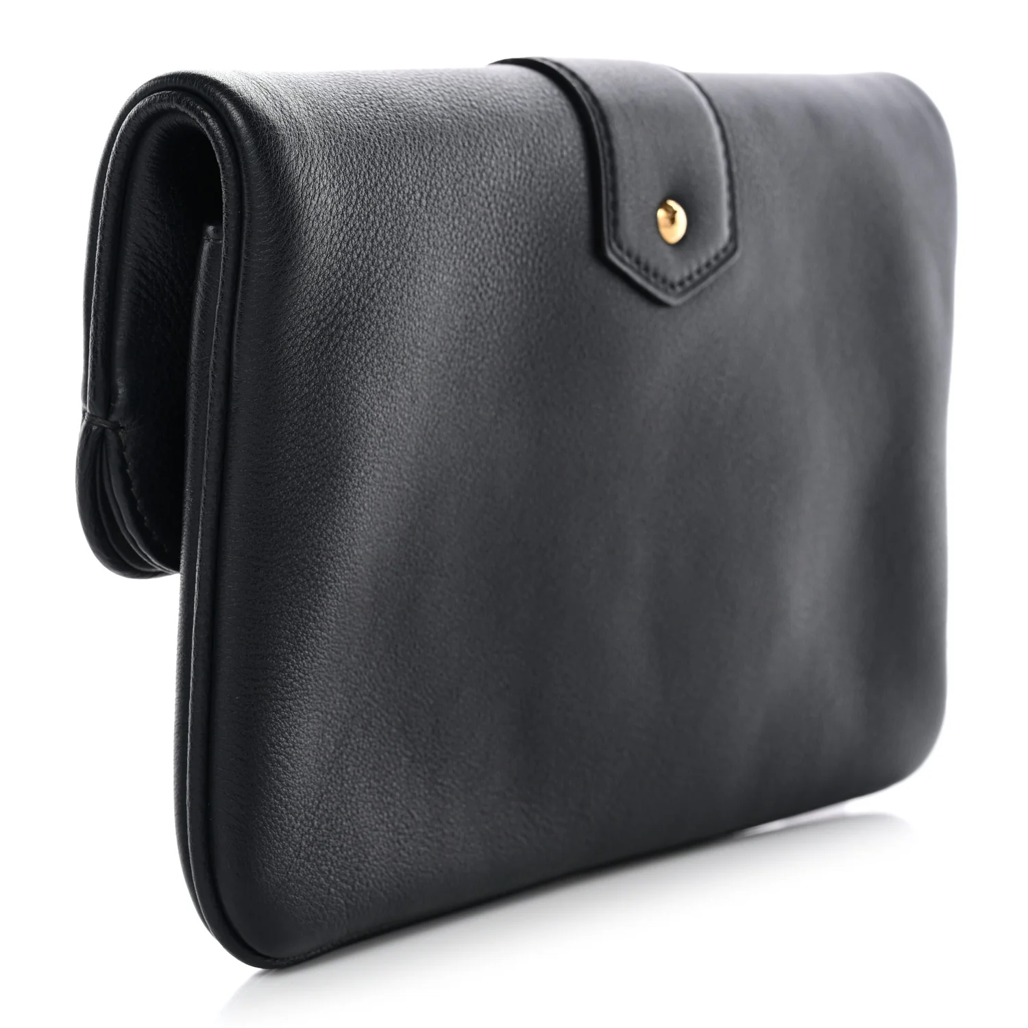 Calfskin Slim Clutch MM Sofia Coppola Cobalt - Image 3