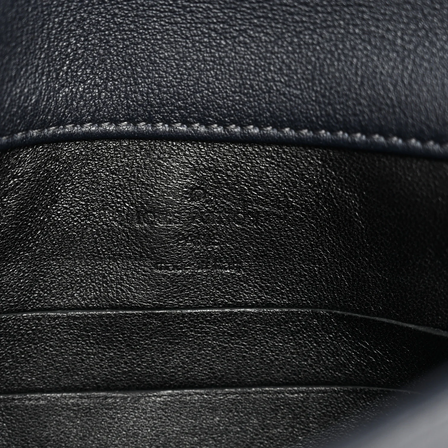 Calfskin Slim Clutch MM Sofia Coppola Cobalt - Image 7