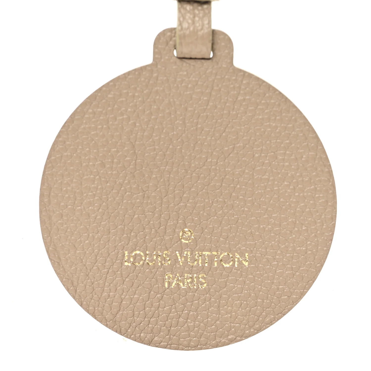 Calfskin Spring In The City Bag Charm Kaki - Image 3