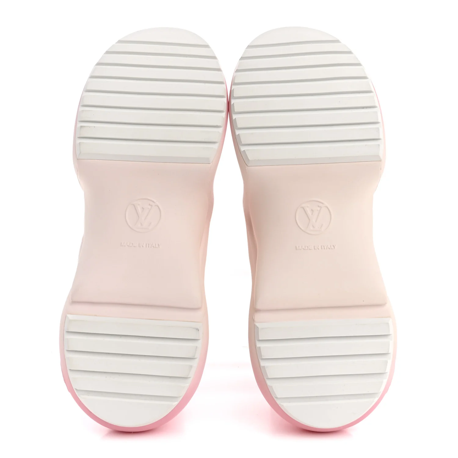 Calfskin Technical Nylon LV Archlight Sneaker 37 Rose Clair - Image 6