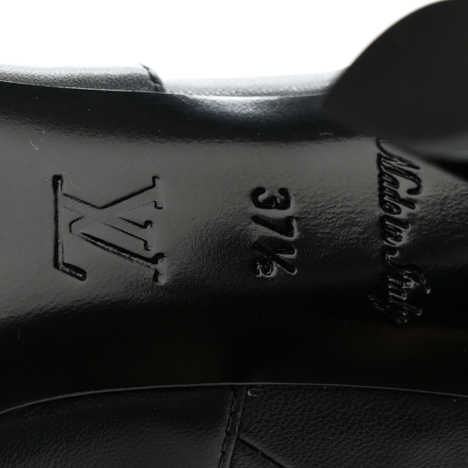 Calfskin Uniformes Silhouette Ankle Boots 37.5 Black - Image 6