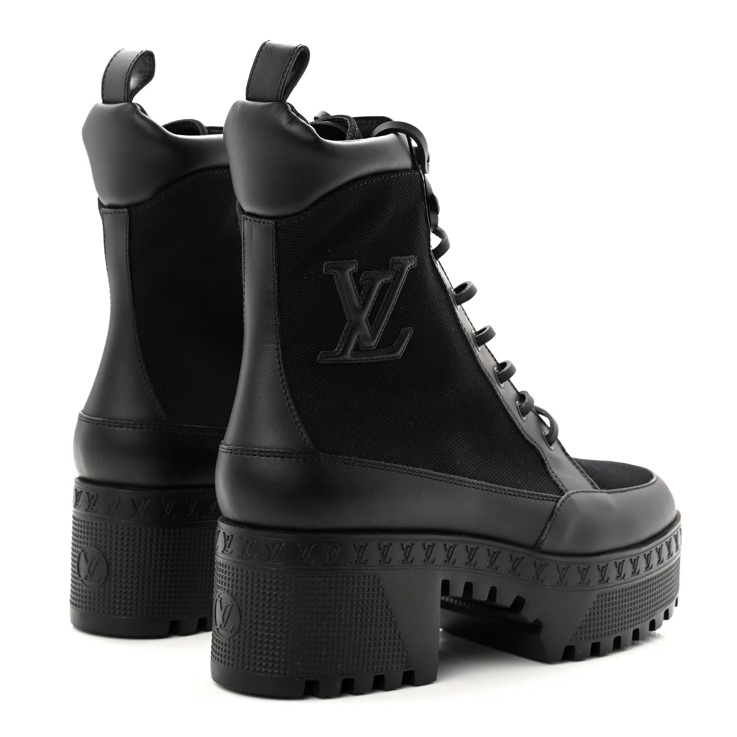 Canvas Laureate Platform Desert Boots 37.5 Black - Image 5