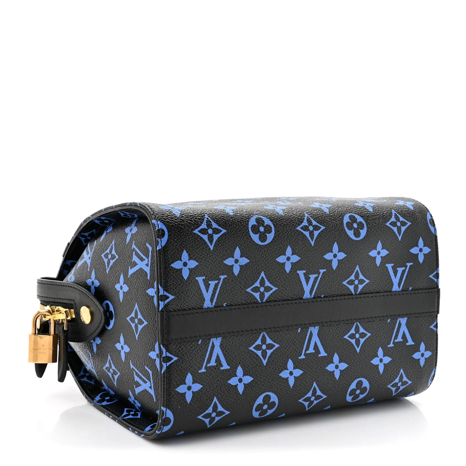 Colored Monogram Speedy Amazon PM Blue Black - Image 4
