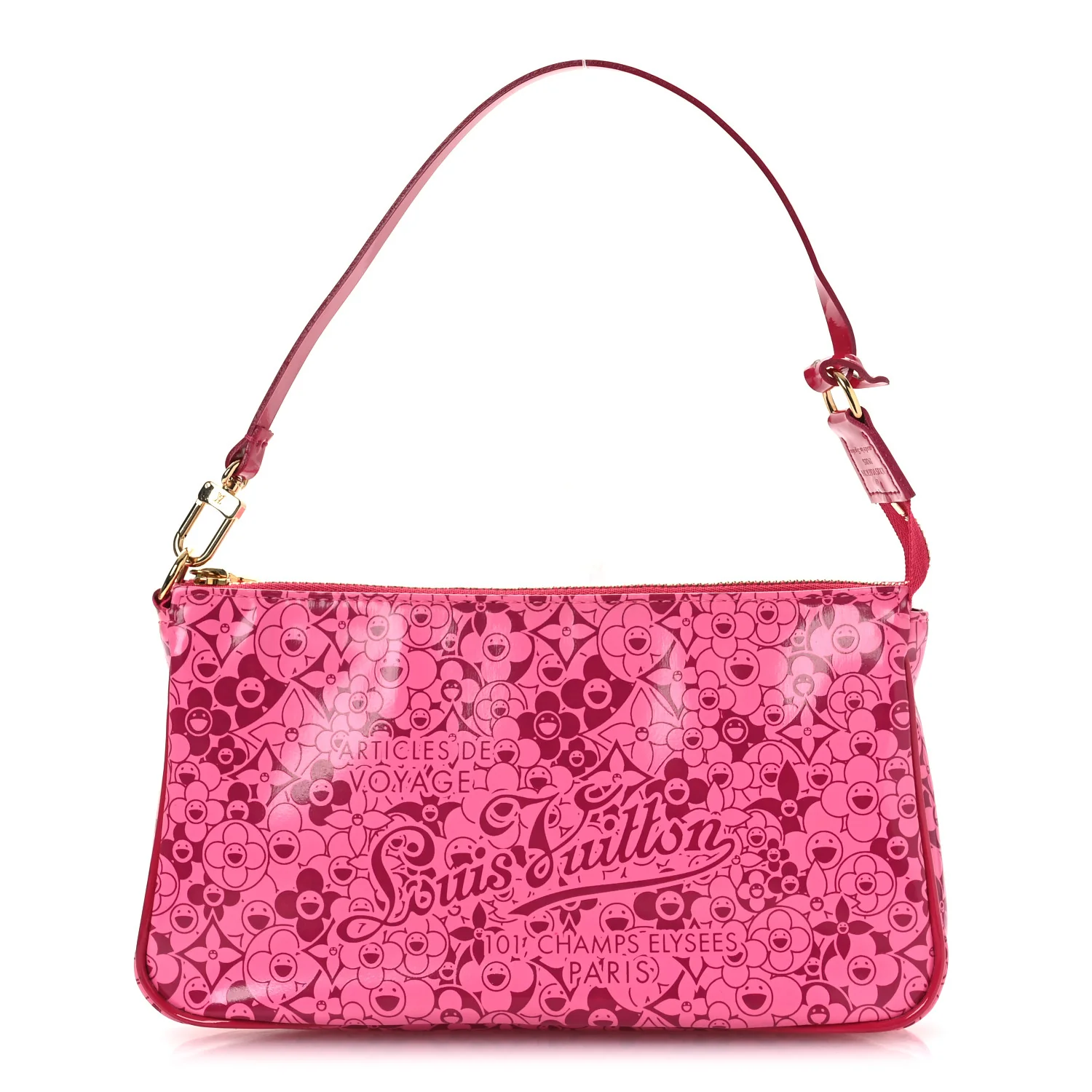 Cosmic Blossom Pochette Accessories Rose