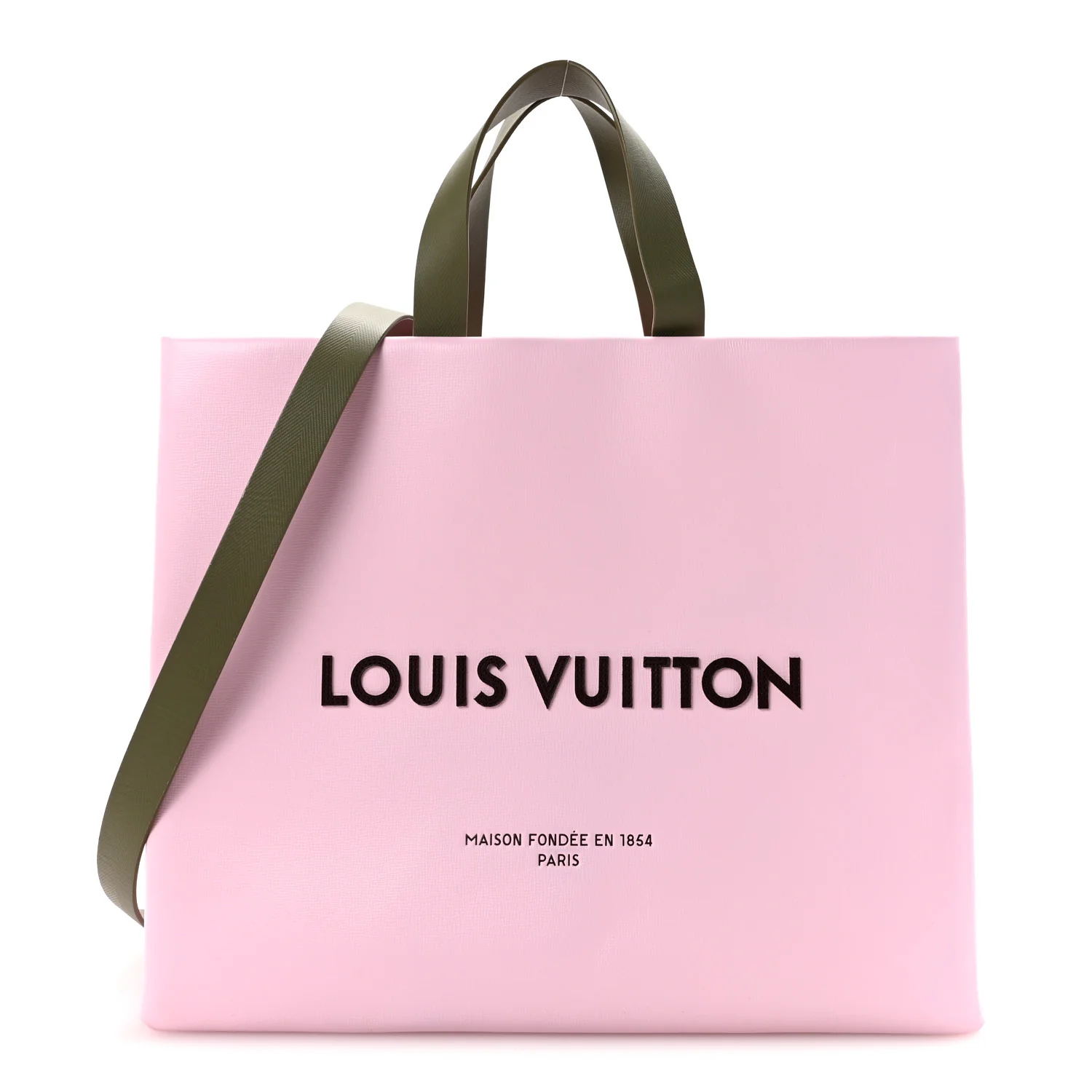 Cowhide Shopper Bag MM Candy Pink