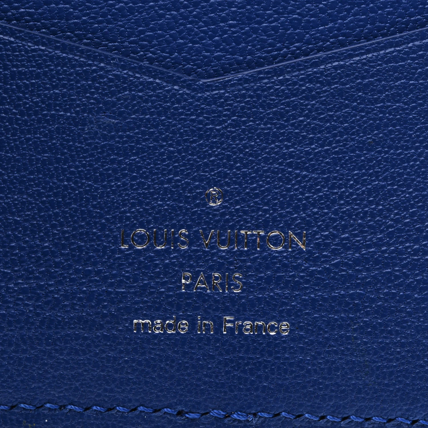 Crocodile Pocket Organizer Bleu De Methylene - Image 6