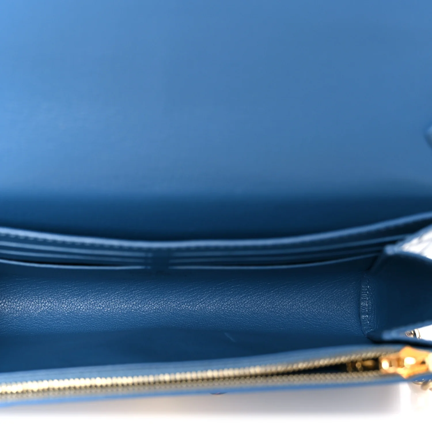 Crocodile Twist Chain Wallet Bleuet - Image 5