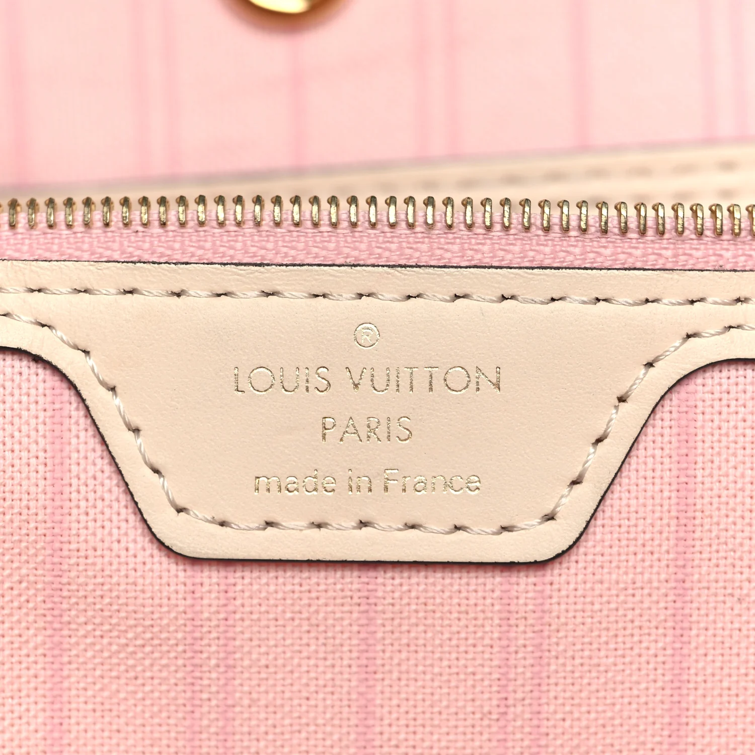Damier Azur Braided Neverfull MM Pink - Image 7