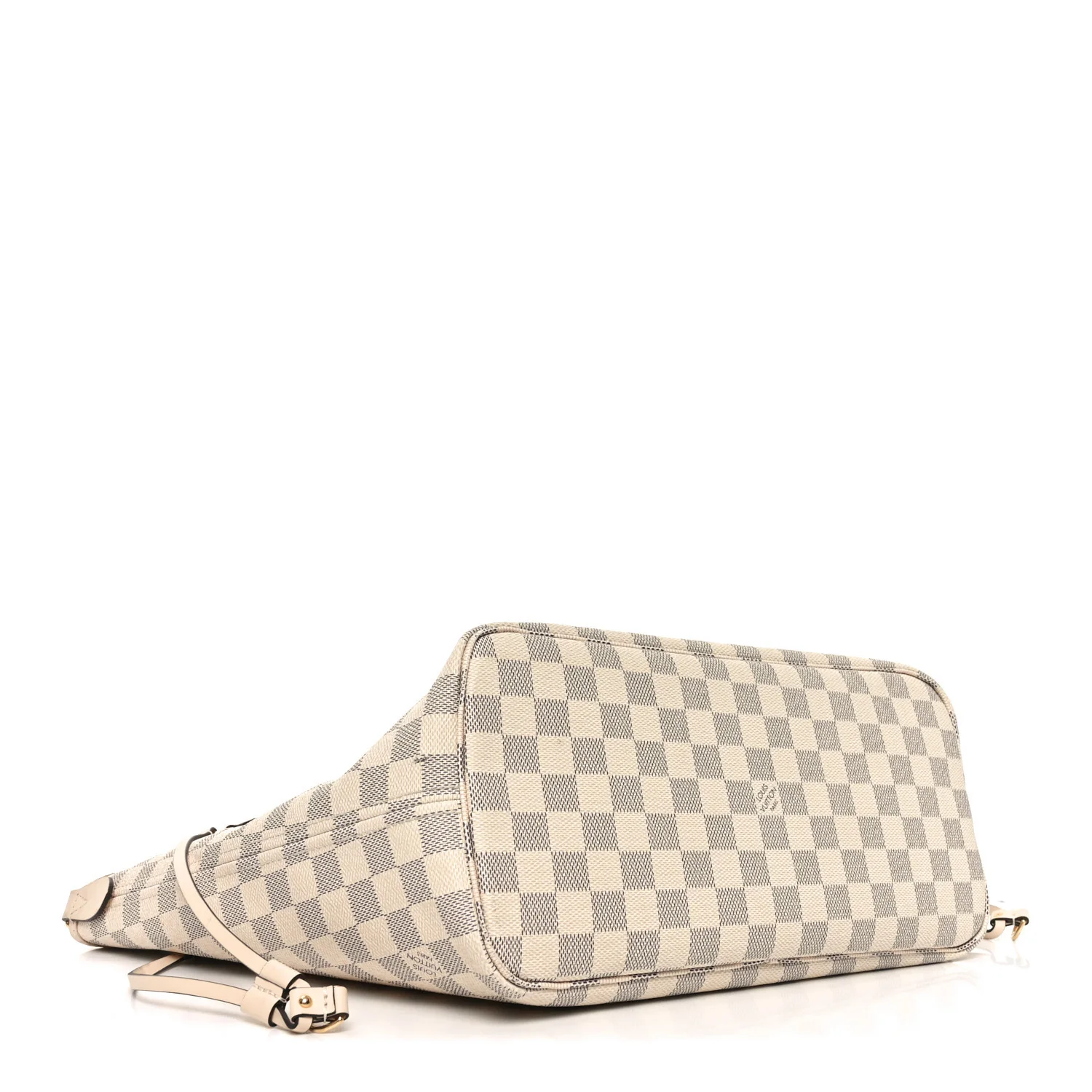 Damier Azur Braided Neverfull MM Pink - Image 4
