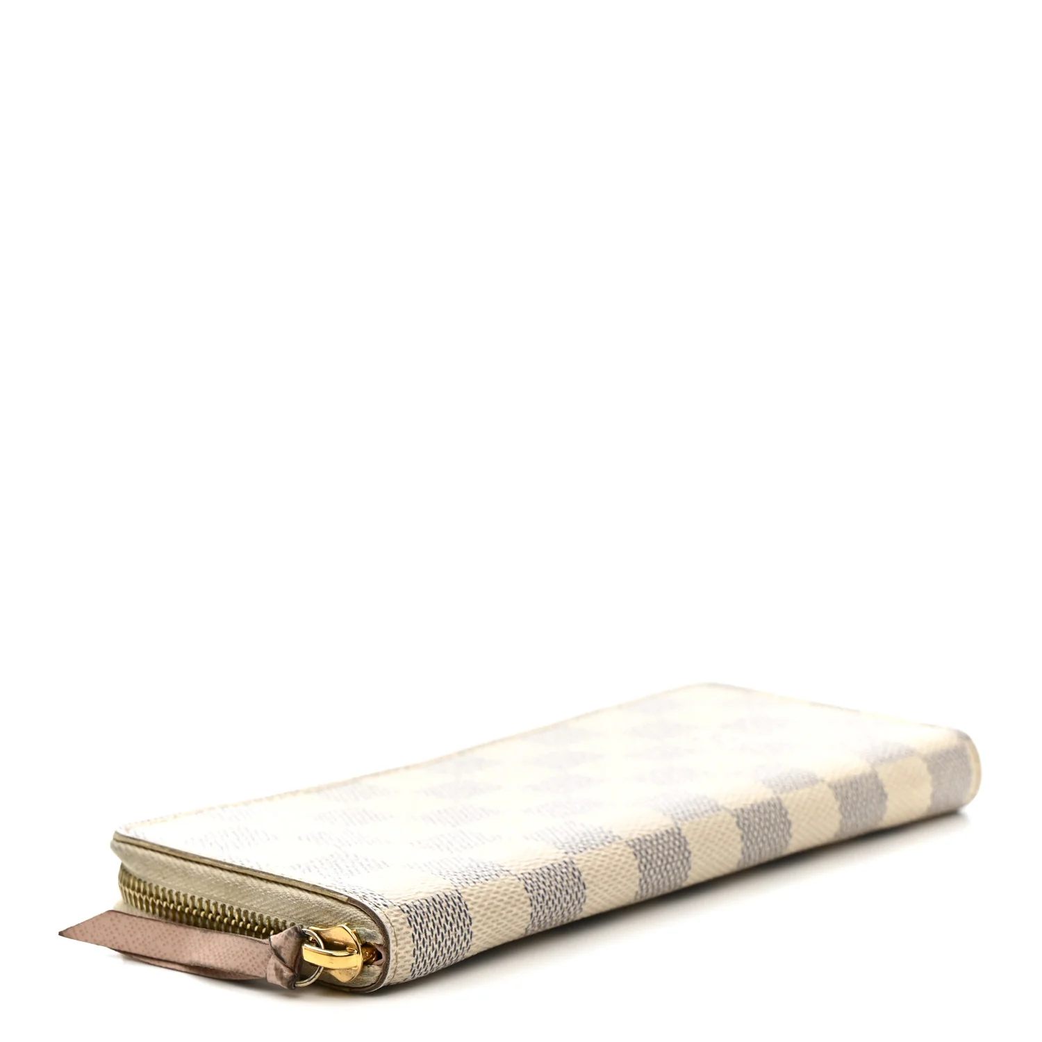 Damier Azur Clemence Wallet Rose Ballerine - Image 4