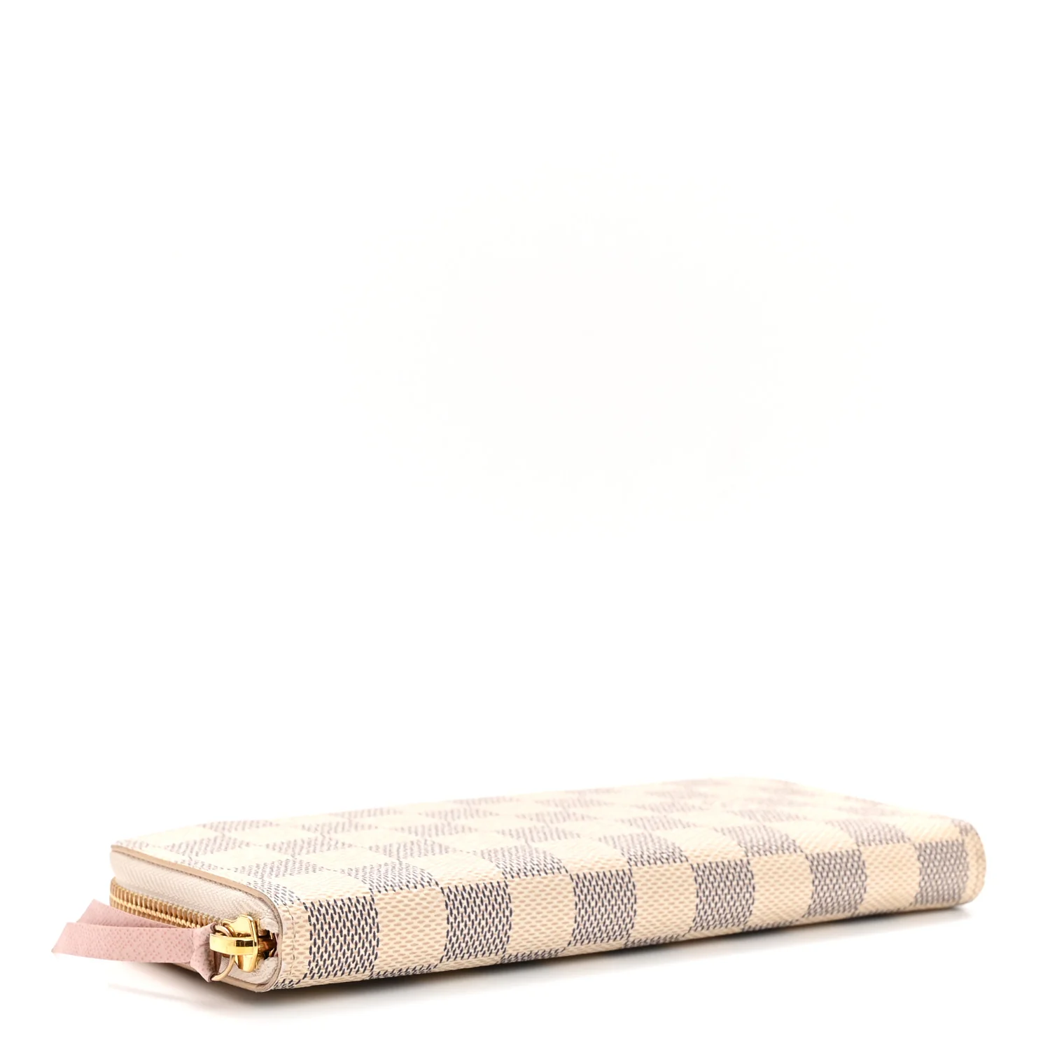 Damier Azur Clemence Wallet Rose Ballerine - Image 4