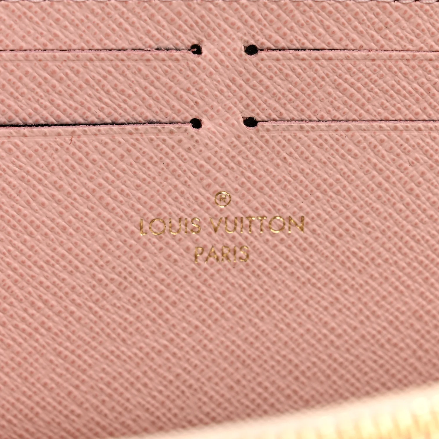 Damier Azur Clemence Wallet Rose Ballerine - Image 6