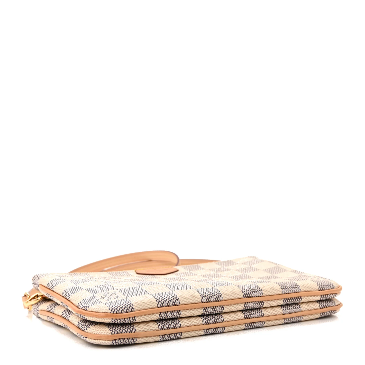 Damier Azur Double Zip Pochette - Image 4