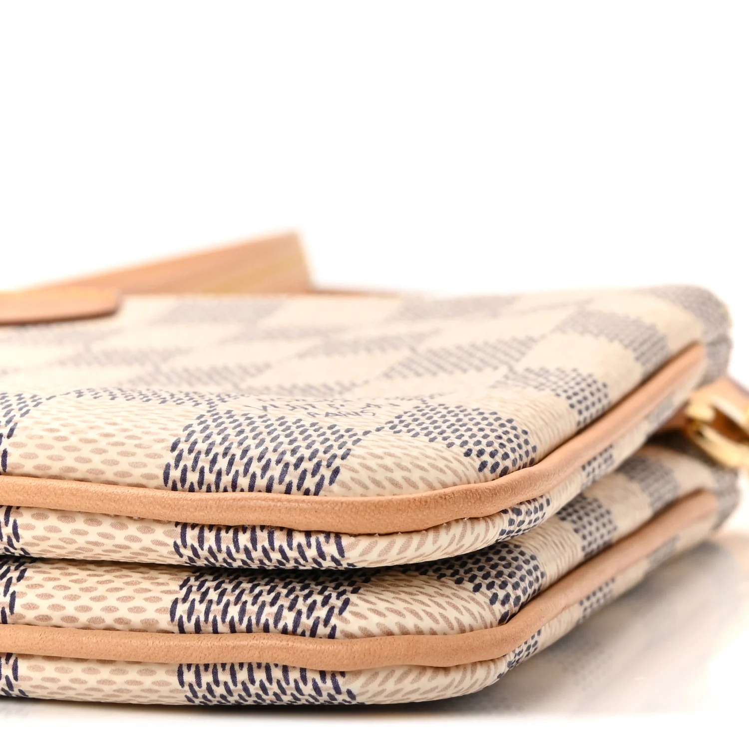 Damier Azur Double Zip Pochette - Image 9