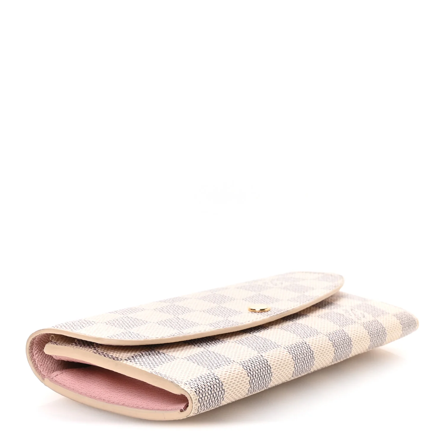 Damier Azur Emilie Wallet Rose Ballerine - Image 4