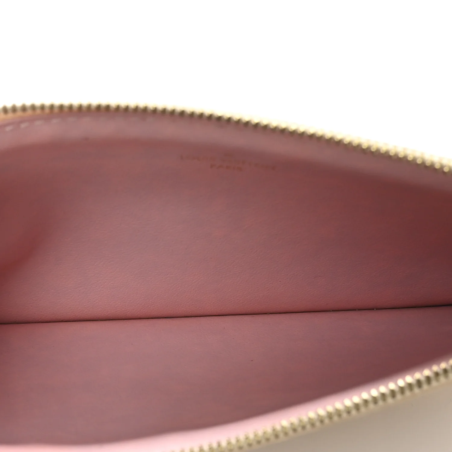 Damier Azur Felicie Chain Wallet Zippered Insert Rose Ballerine - Image 5