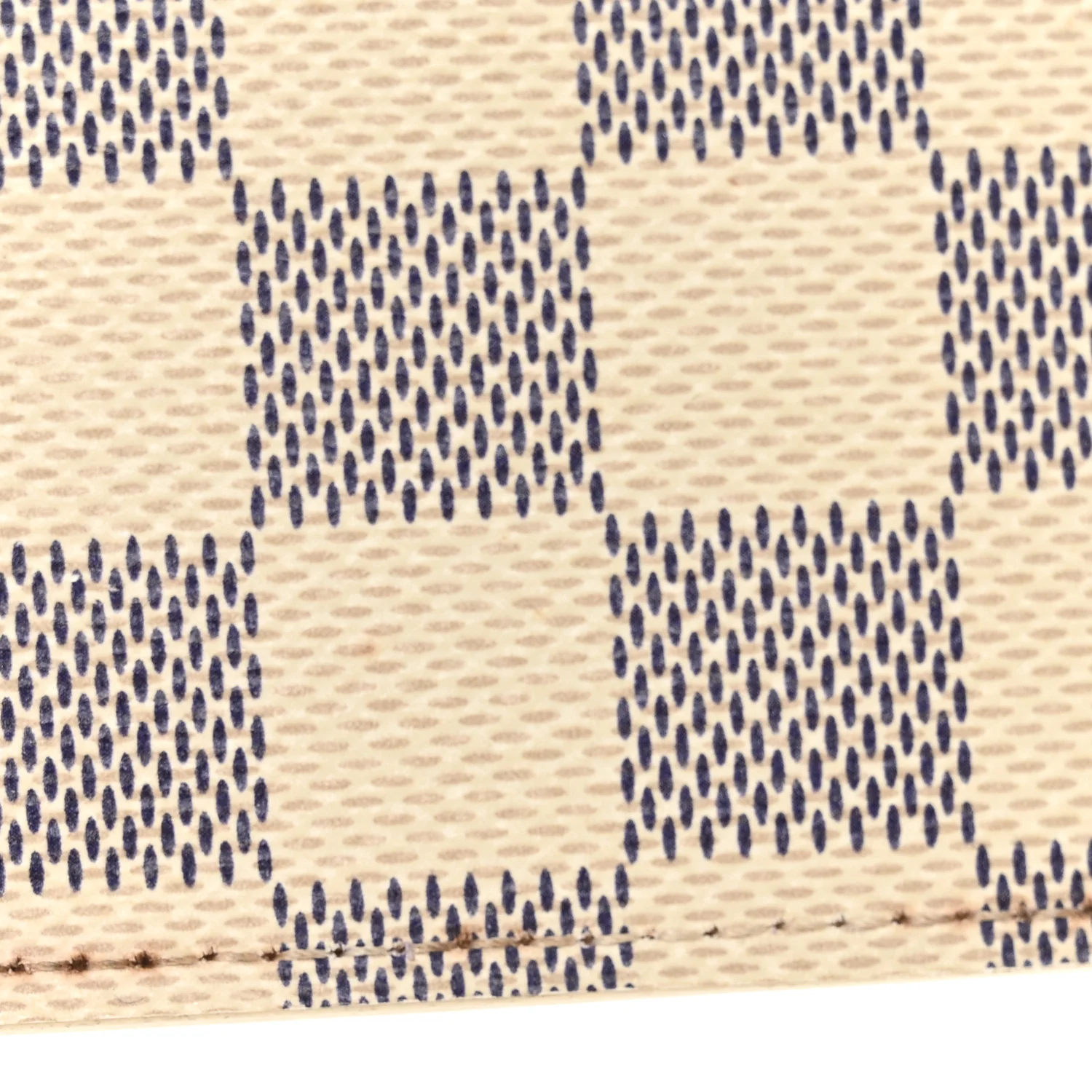 Damier Azur Felicie Chain Wallet Zippered Insert Rose Ballerine - Image 7