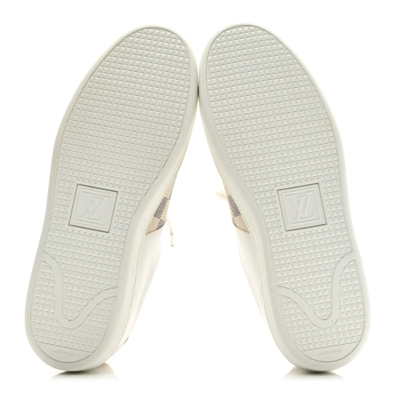 Damier Azur Front Row Sneaker 39 White - Image 7