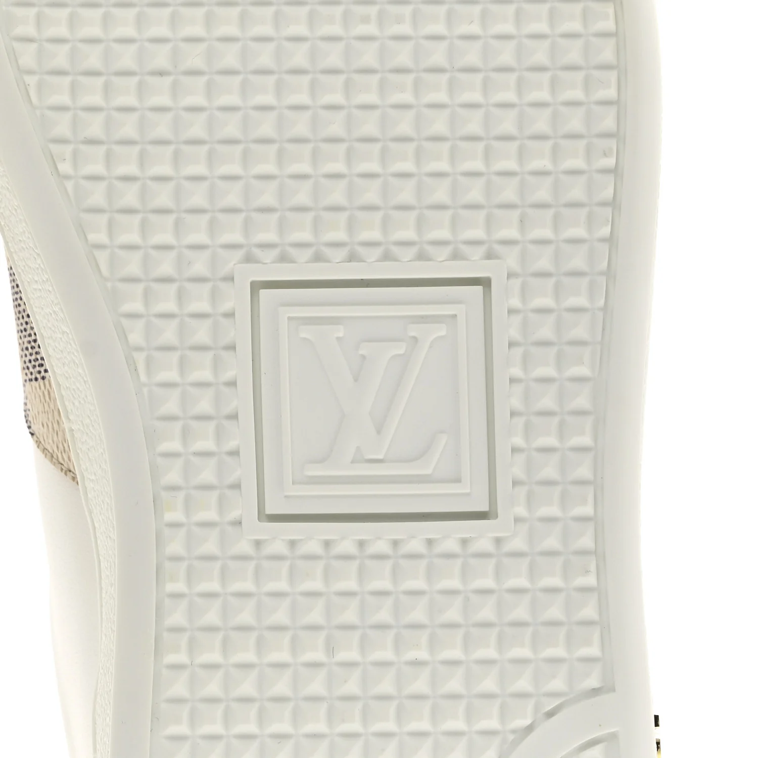 Damier Azur Front Row Sneaker 39 White - Image 8