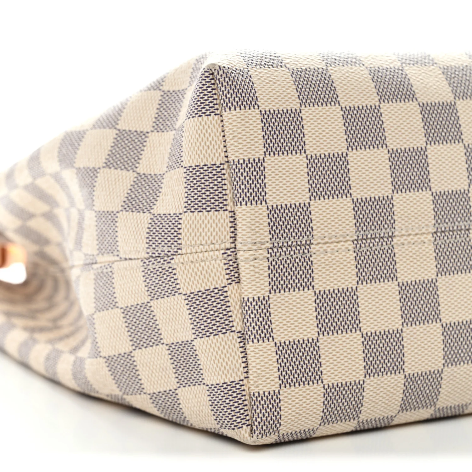 Damier Azur Graceful MM Rose Ballerine - Image 10
