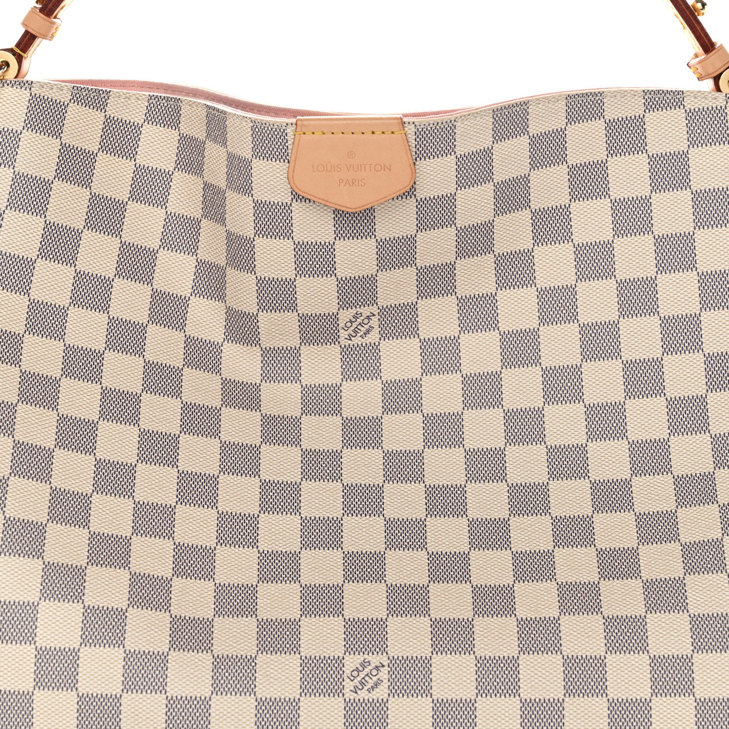 Damier Azur Graceful MM Rose Ballerine - Image 9