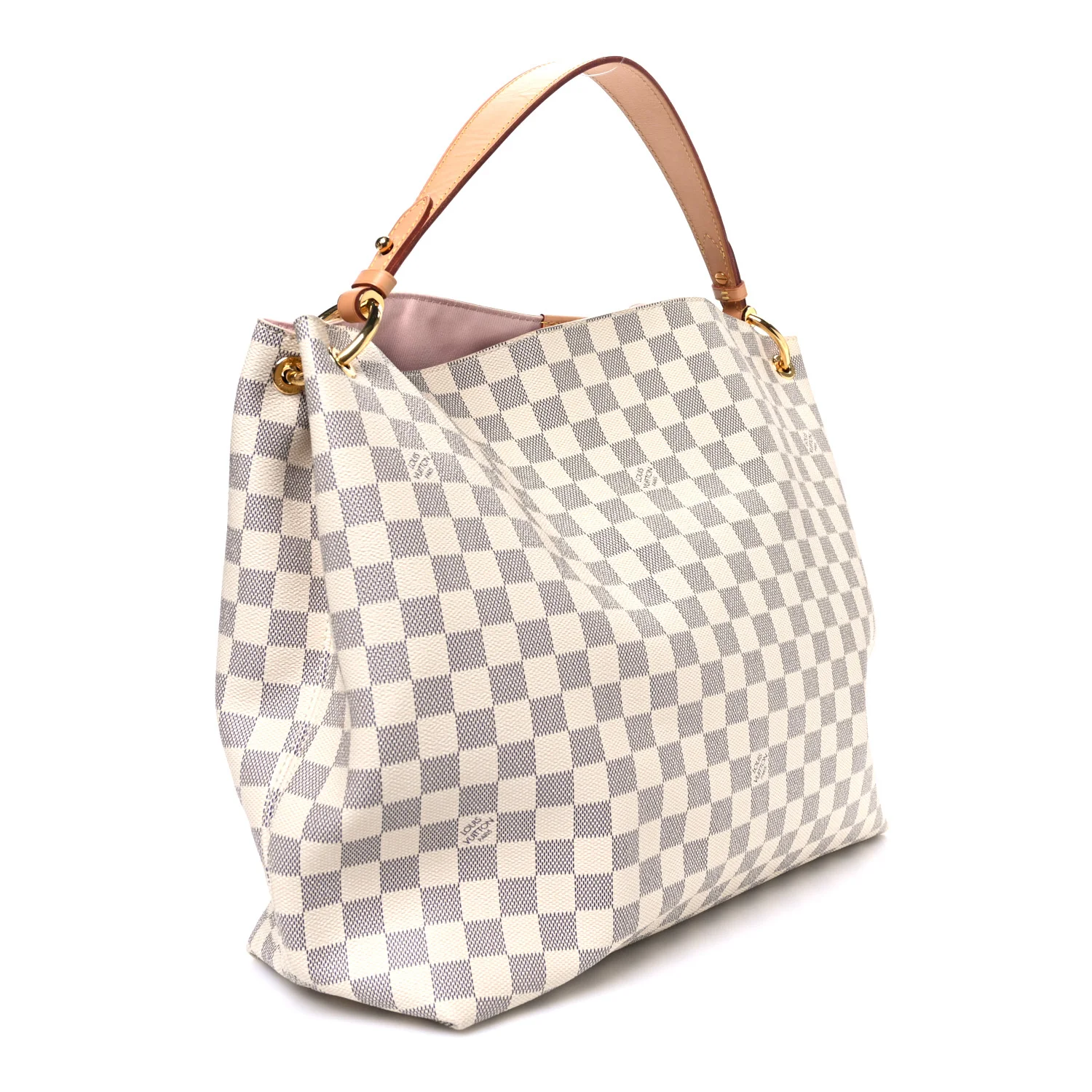 Damier Azur Graceful MM Rose Ballerine - Image 3
