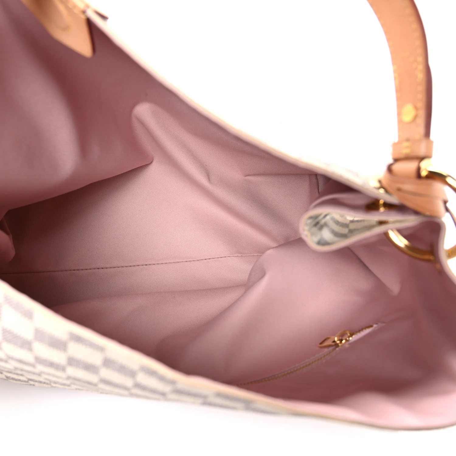 Damier Azur Graceful MM Rose Ballerine - Image 5