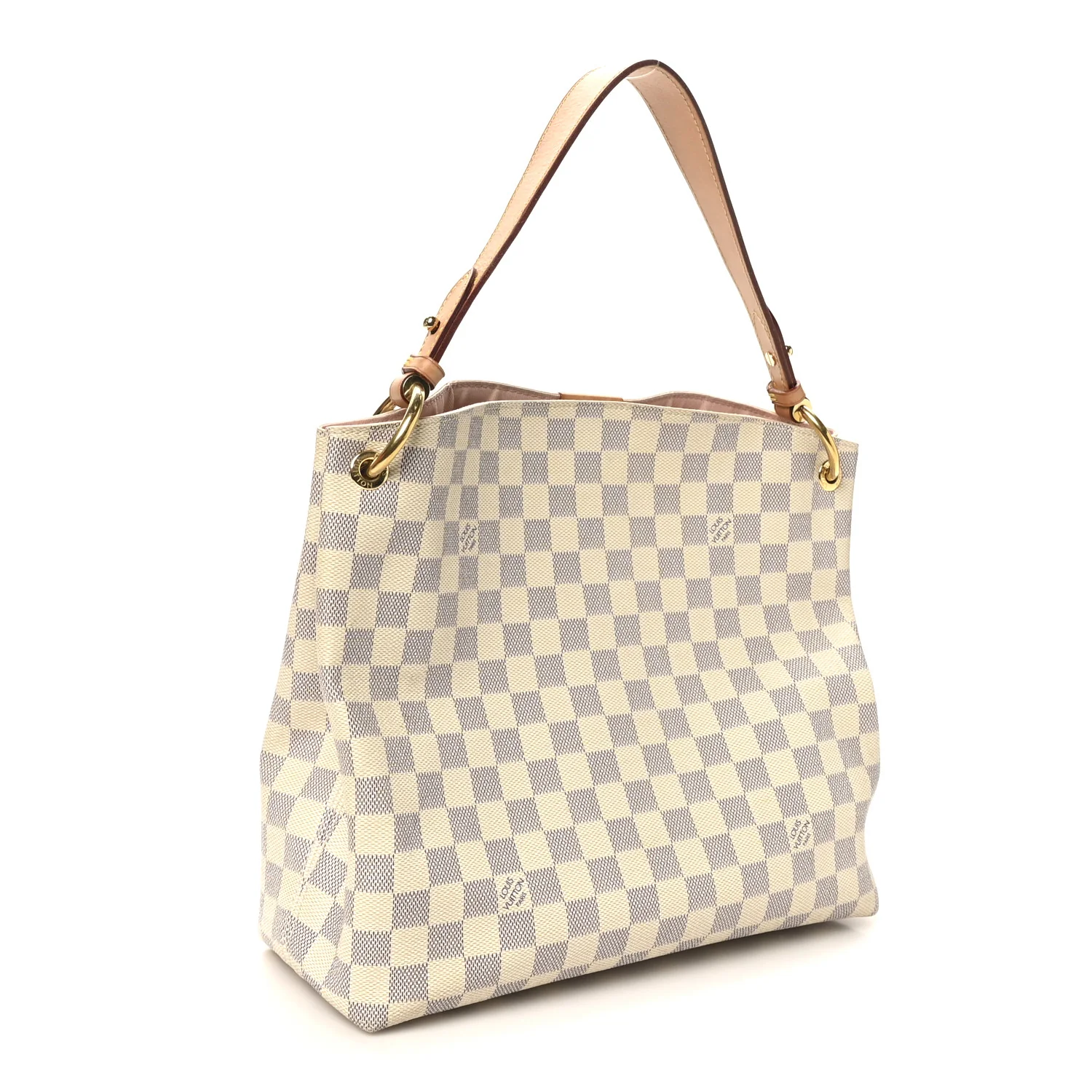 Damier Azur Graceful PM Rose Ballerine - Image 3