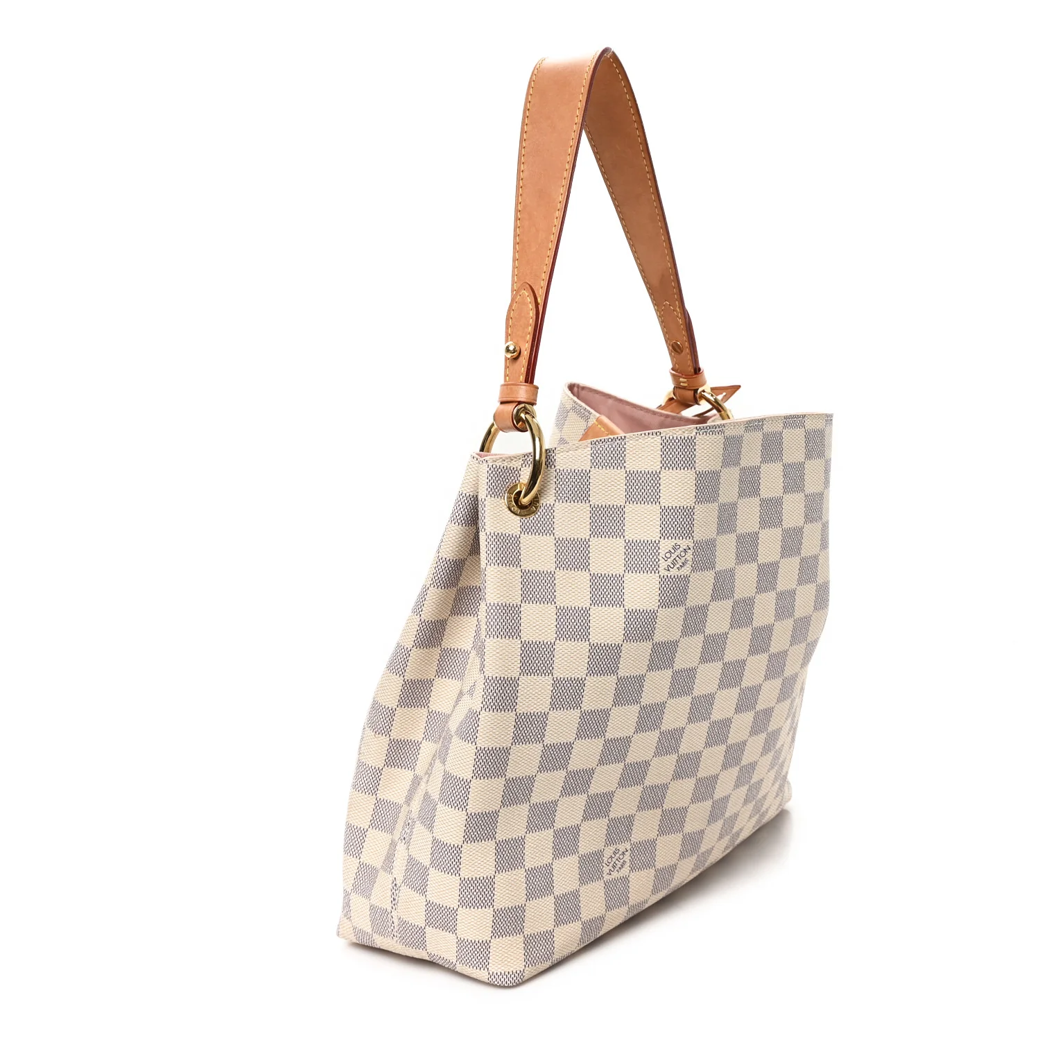 Damier Azur Graceful PM Rose Ballerine - Image 3