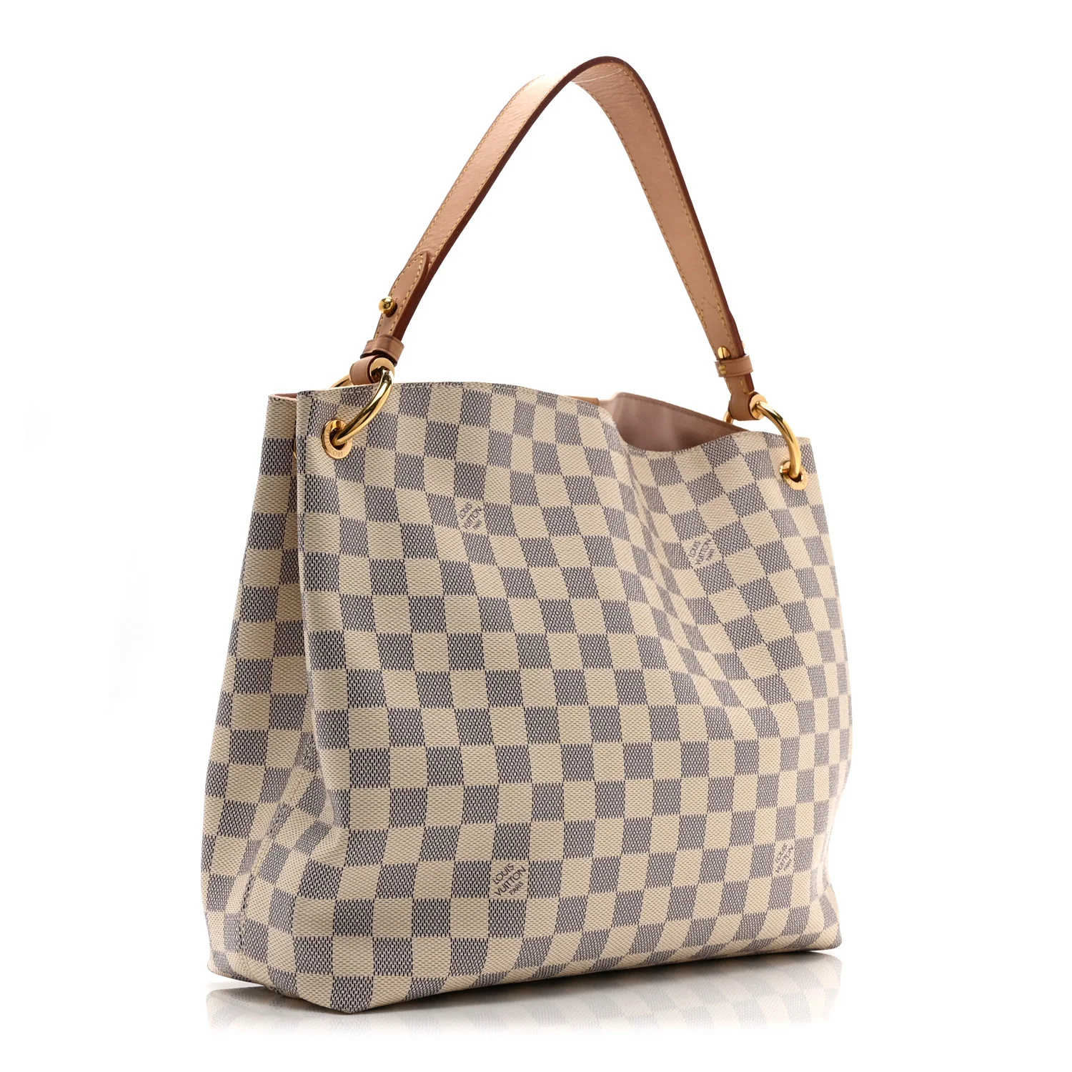 Damier Azur Graceful PM Rose Ballerine - Image 3