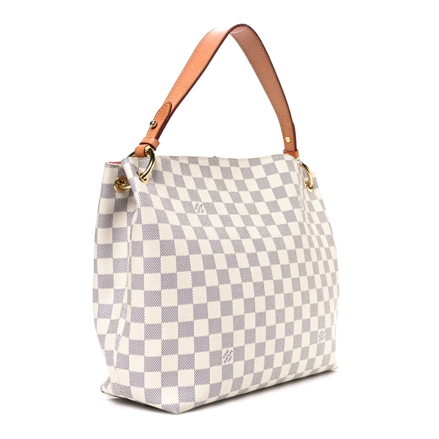 Damier Azur Graceful PM Rose Ballerine - Image 3