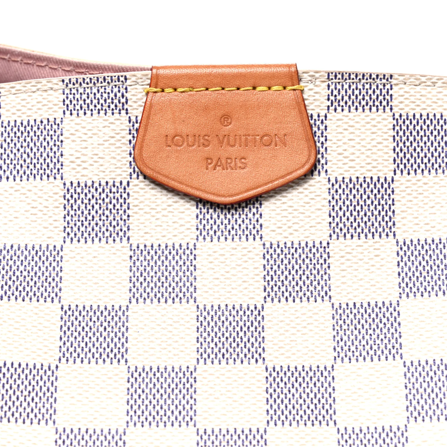 Damier Azur Graceful PM Rose Ballerine - Image 7
