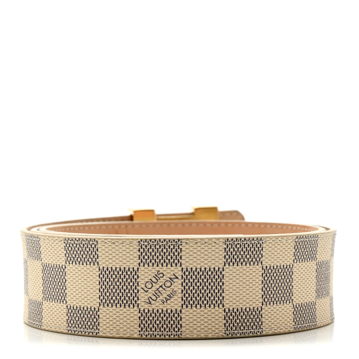 Damier Azur LV Initiales 90 36 Belt - Image 2