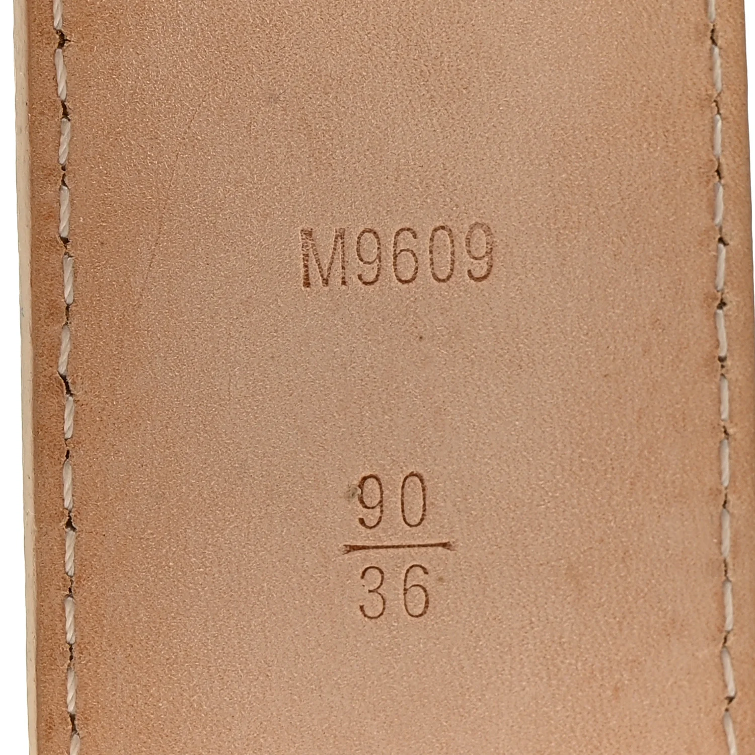 Damier Azur LV Initiales 90 36 Belt - Image 5