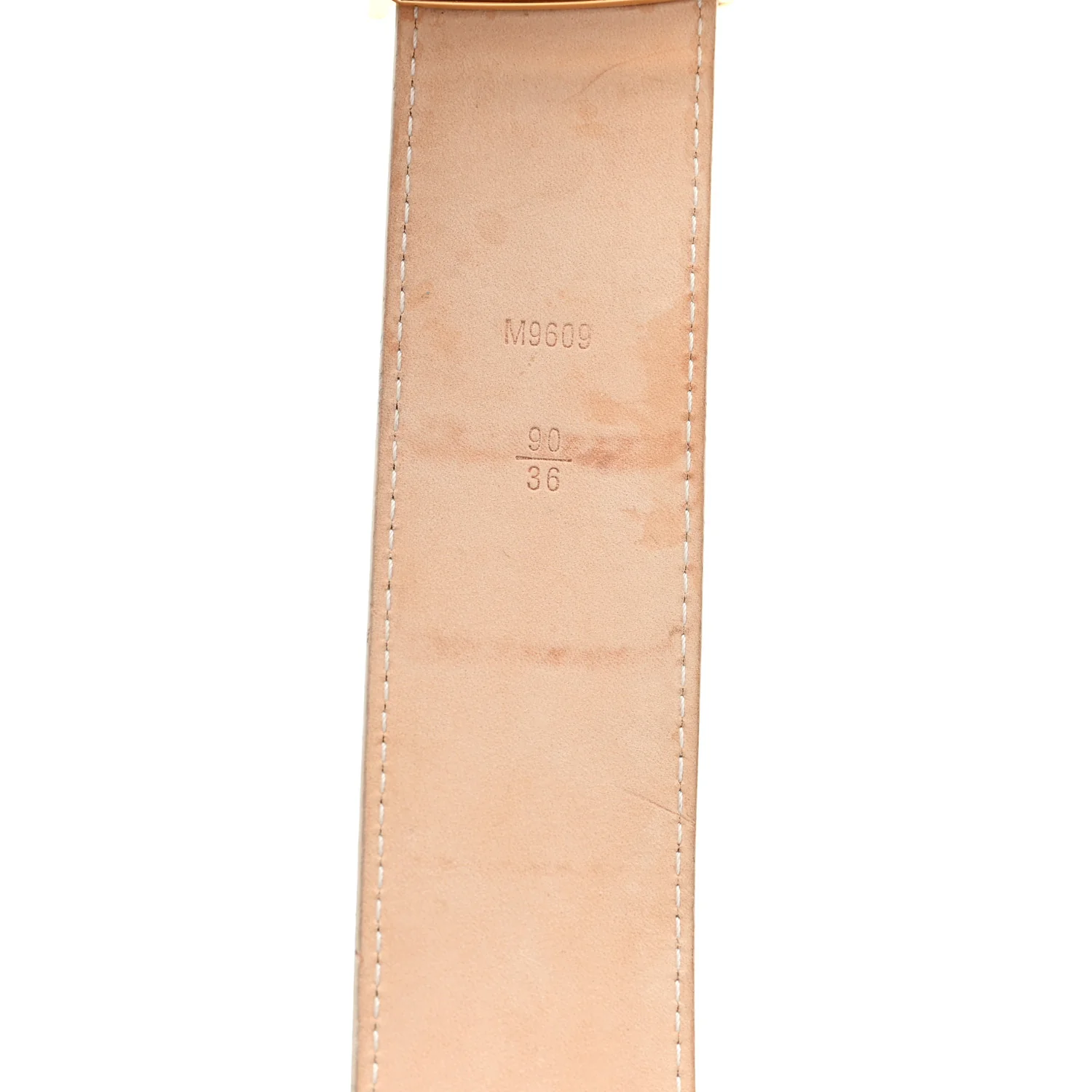 Damier Azur LV Initiales Belt 90 36 - Image 4