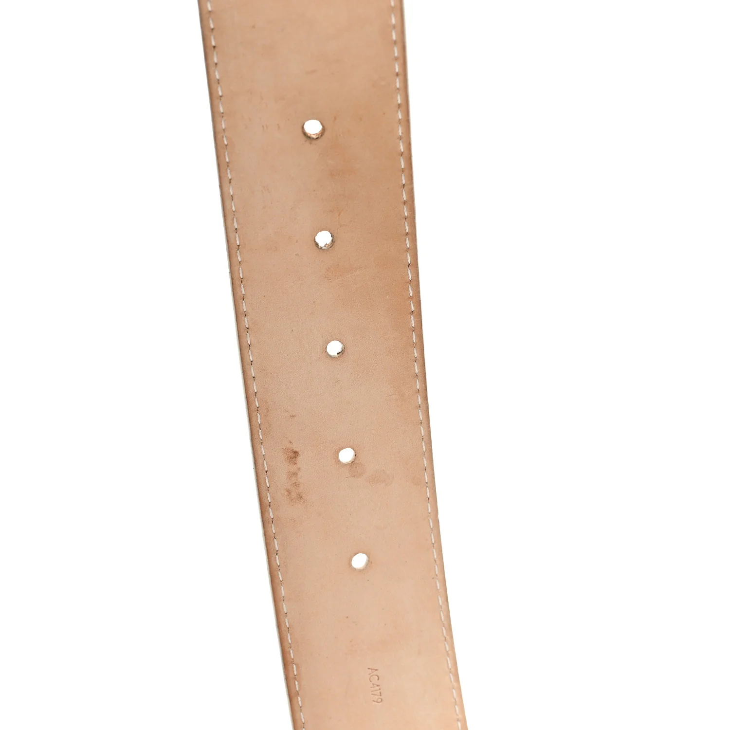 Damier Azur LV Initiales Belt 90 36 - Image 5