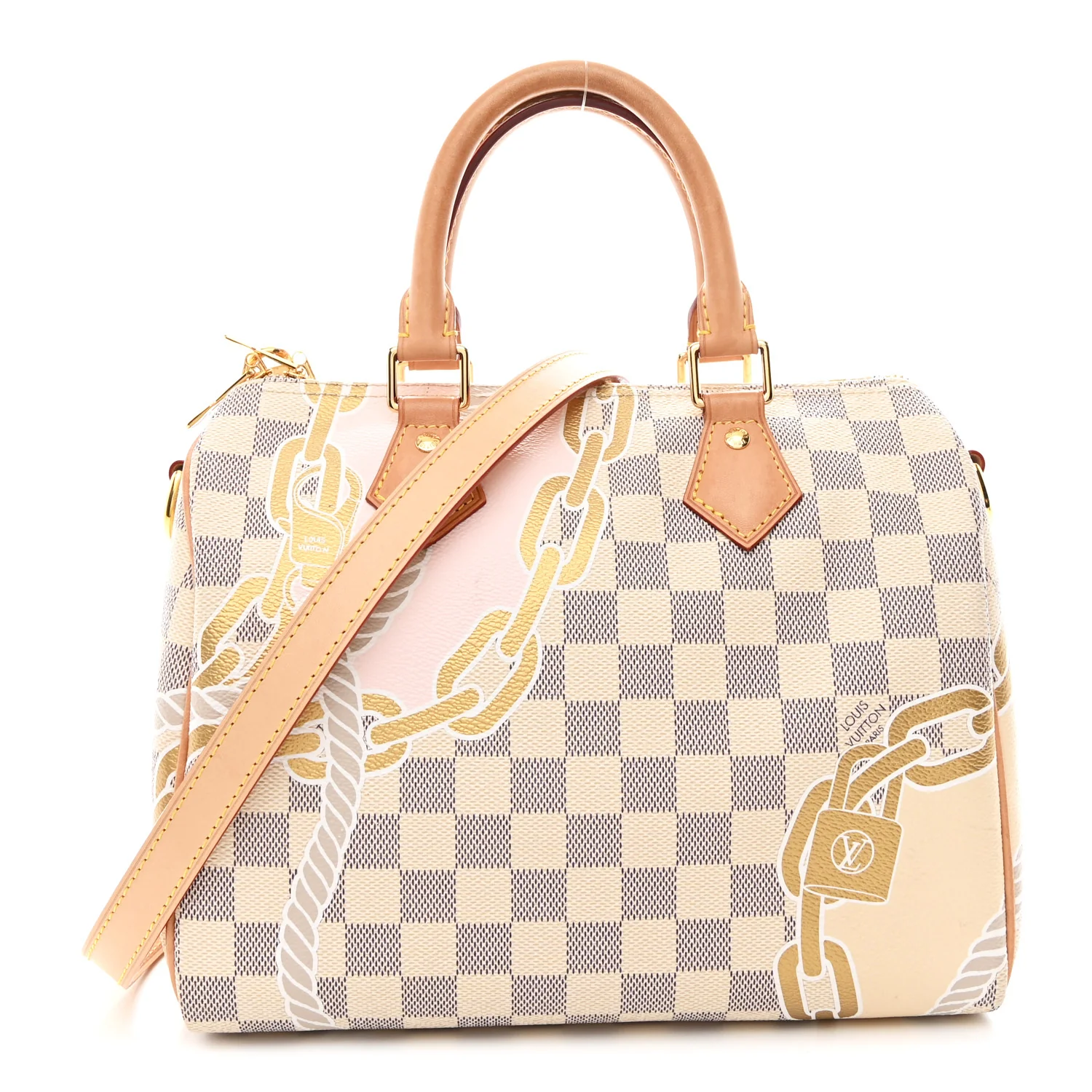 Damier Azur Nautical Speedy Bandouliere 25