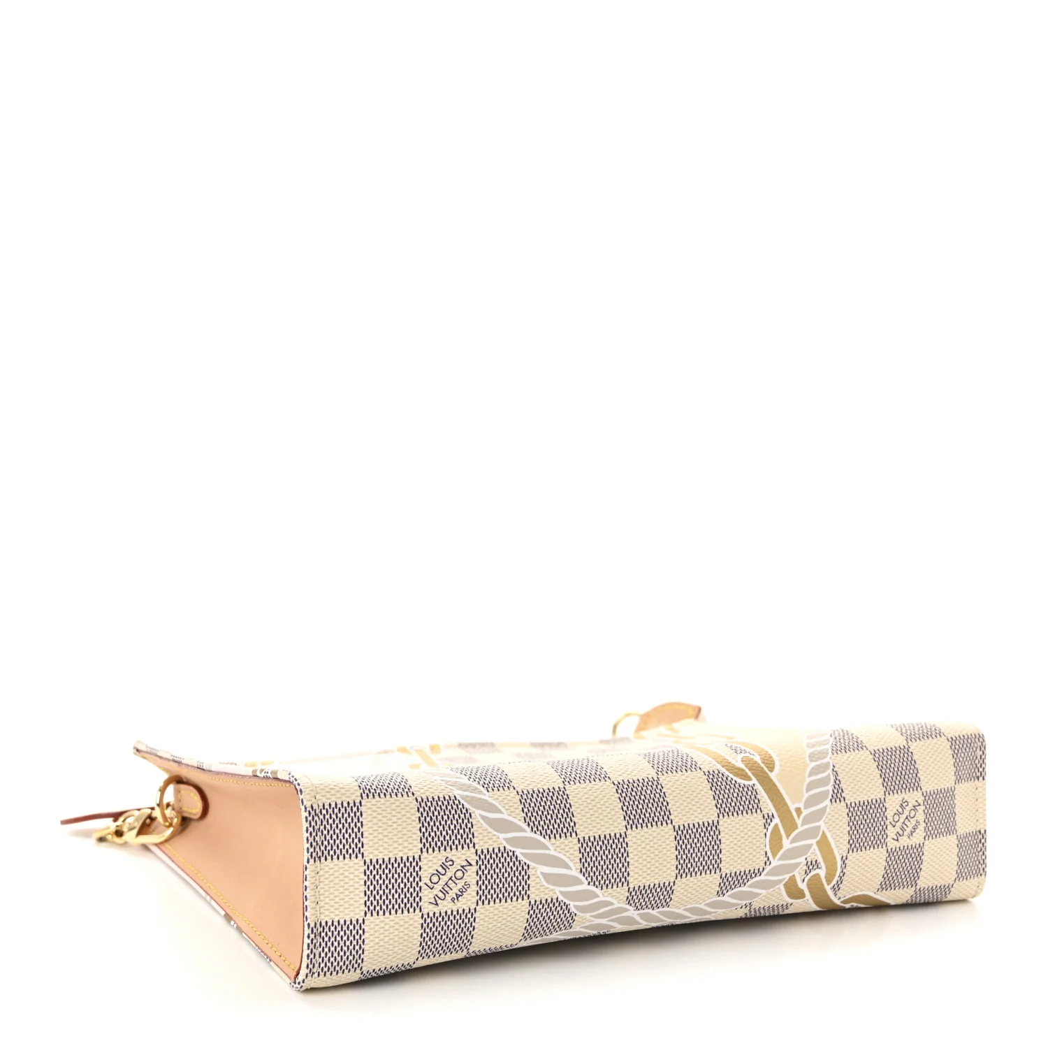 Damier Azur Nautical Toiletry Pouch On Chain - Image 4