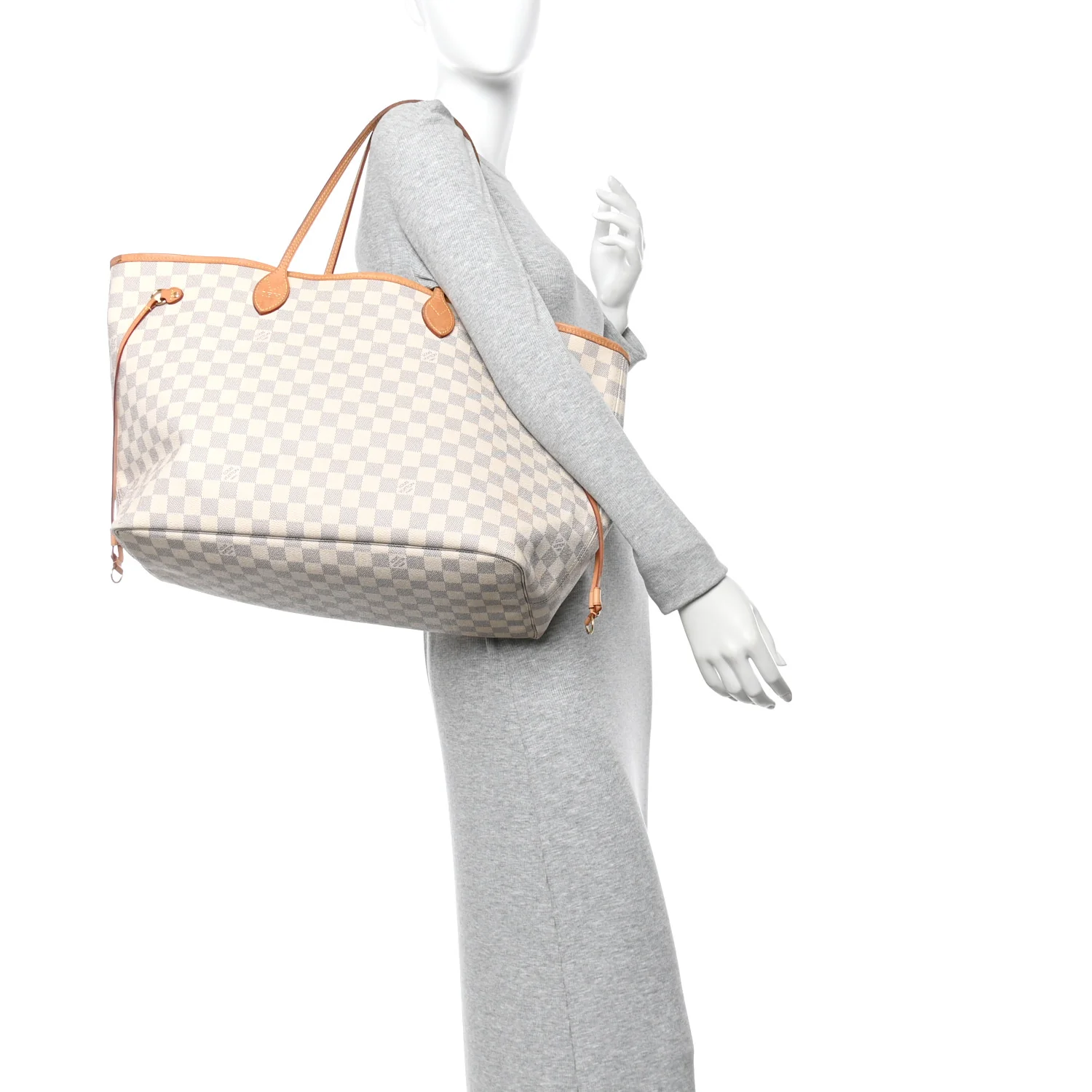 Damier Azur Neo Neverfull GM Rose Ballerine - Image 2