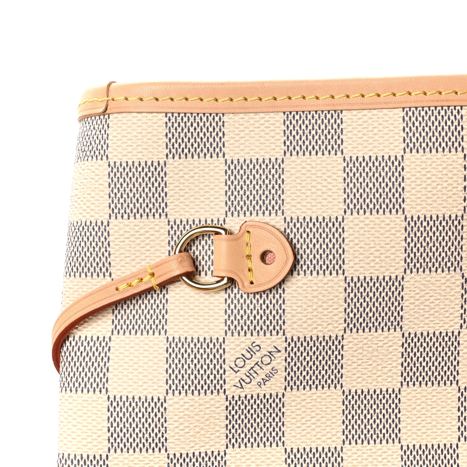 Damier Azur Neo Neverfull MM Rose Ballerine - Image 10