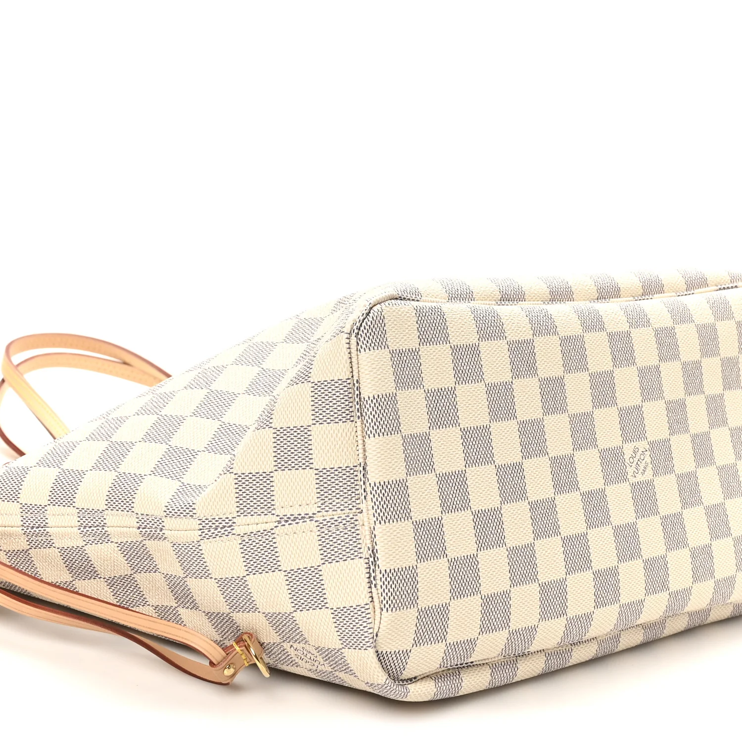 Damier Azur Neo Neverfull MM Rose Ballerine - Image 8