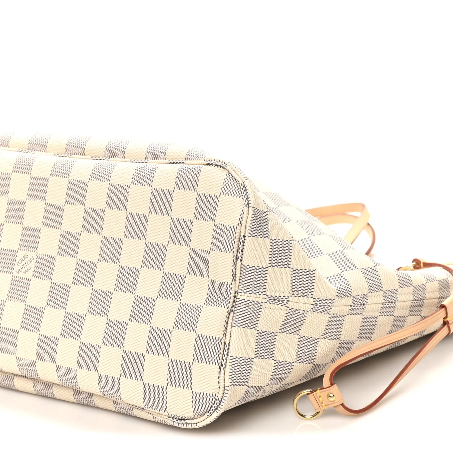 Damier Azur Neo Neverfull MM Rose Ballerine - Image 9